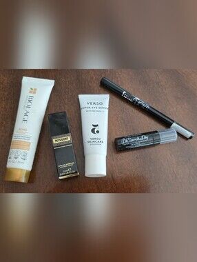 Cosmetic & Skin Bundle Super Eye Serum with Retinol 8; Ciate Eyeliner, Etc